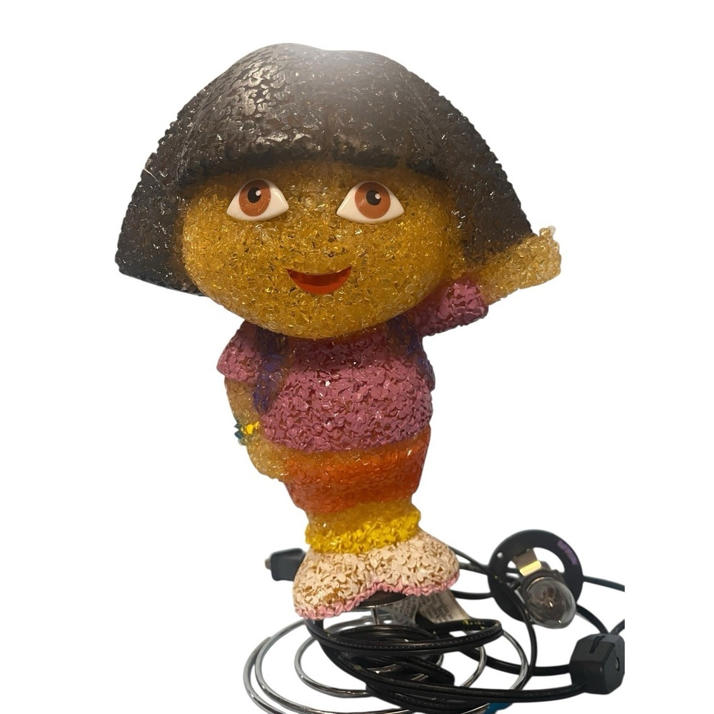 Nickelodeon Dora The Explorer Plug In Nightlight Lamp Light Stand *Working*‎